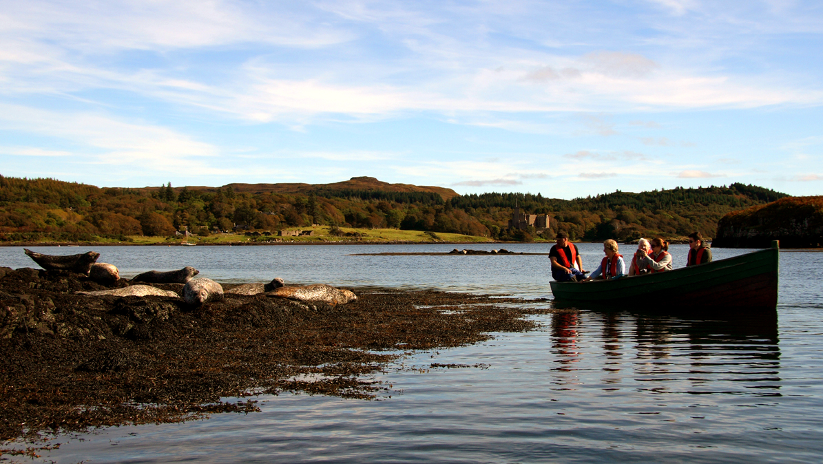 Seal Boat at Dunvegan