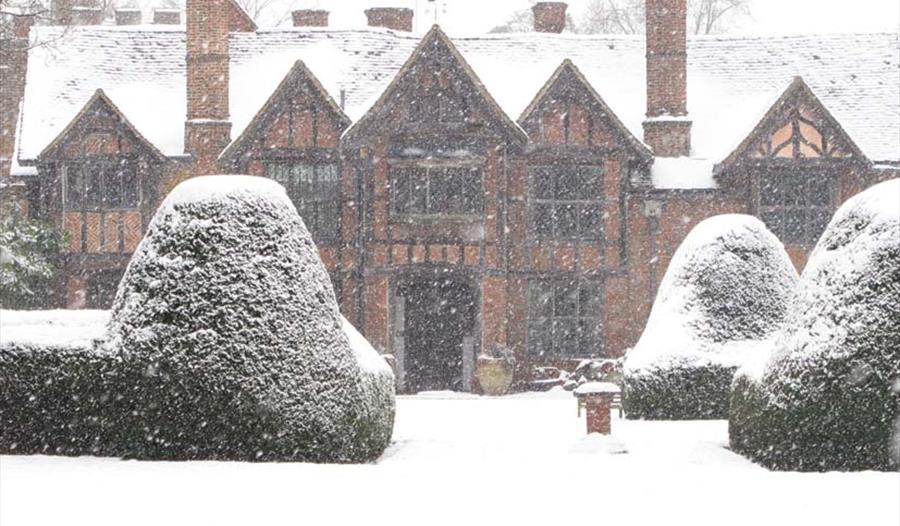 Dorney Court in snow