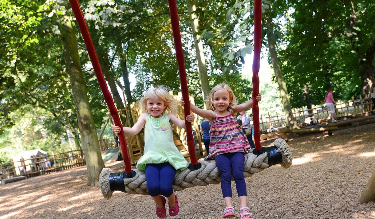 Holkham Hall outdoors playarea