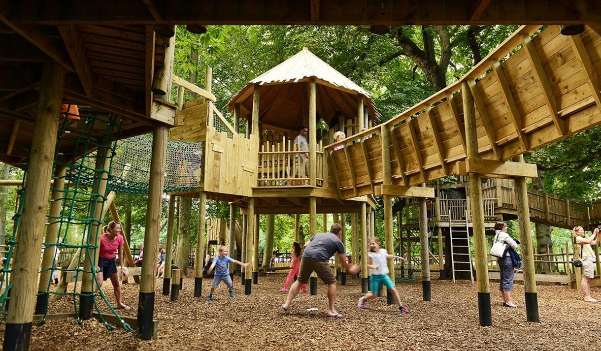 Holkham Hall outdoors playarea