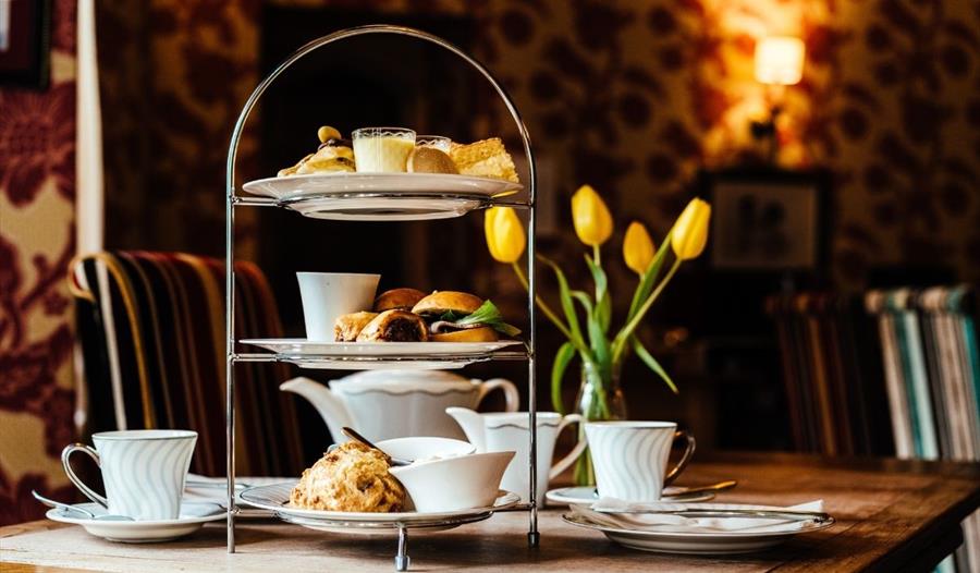 Augill Castle afternoon tea