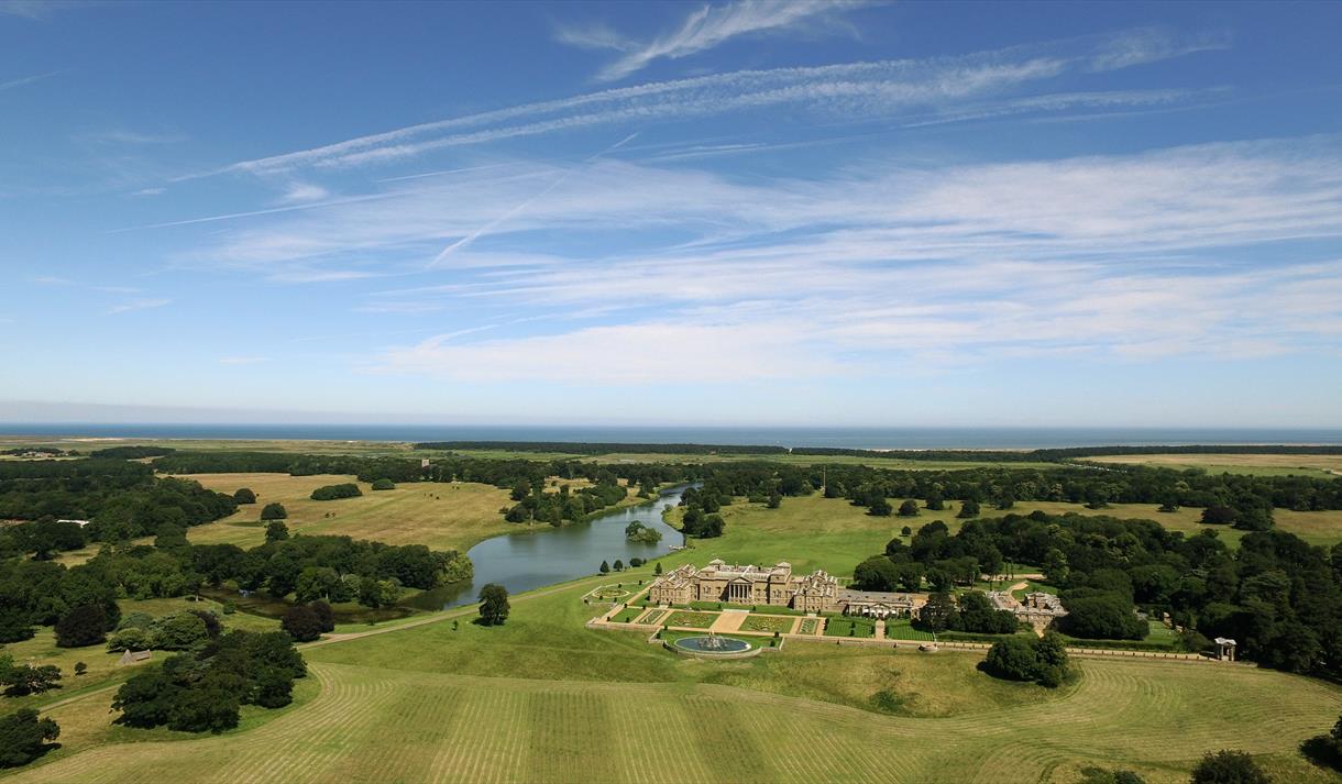 Holkham Hall grounds