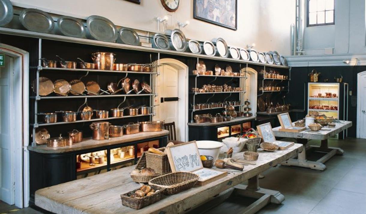 Holkham Hall kitchen