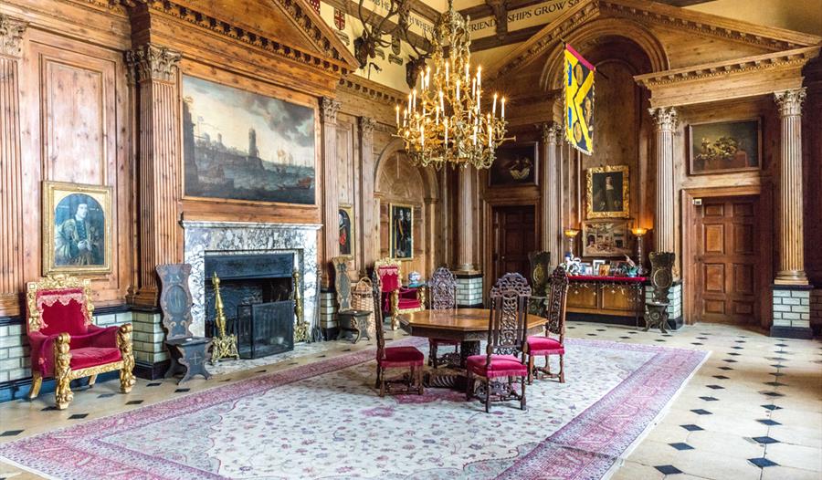 knebworth house interior