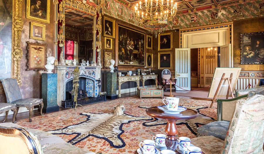 knebworth house interior