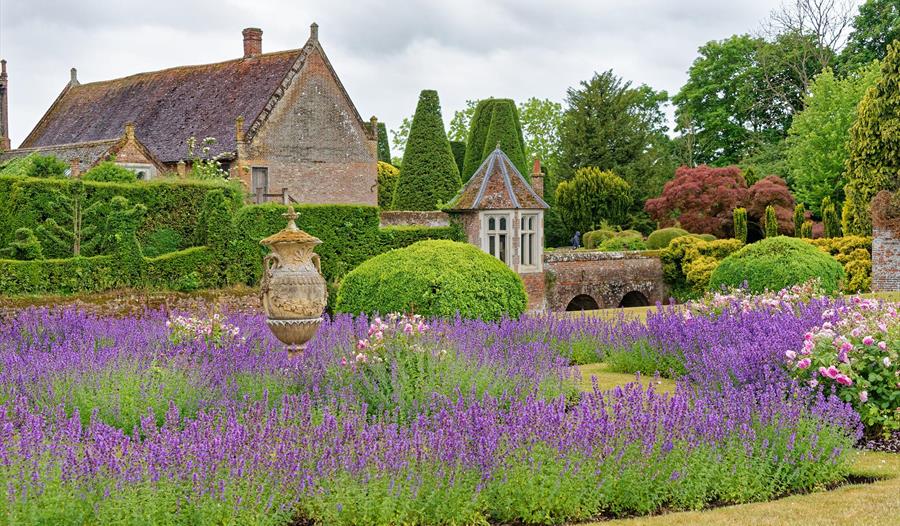 Kentwell Hall gardens