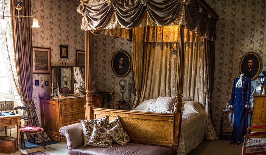 Leighton Hall bedroom