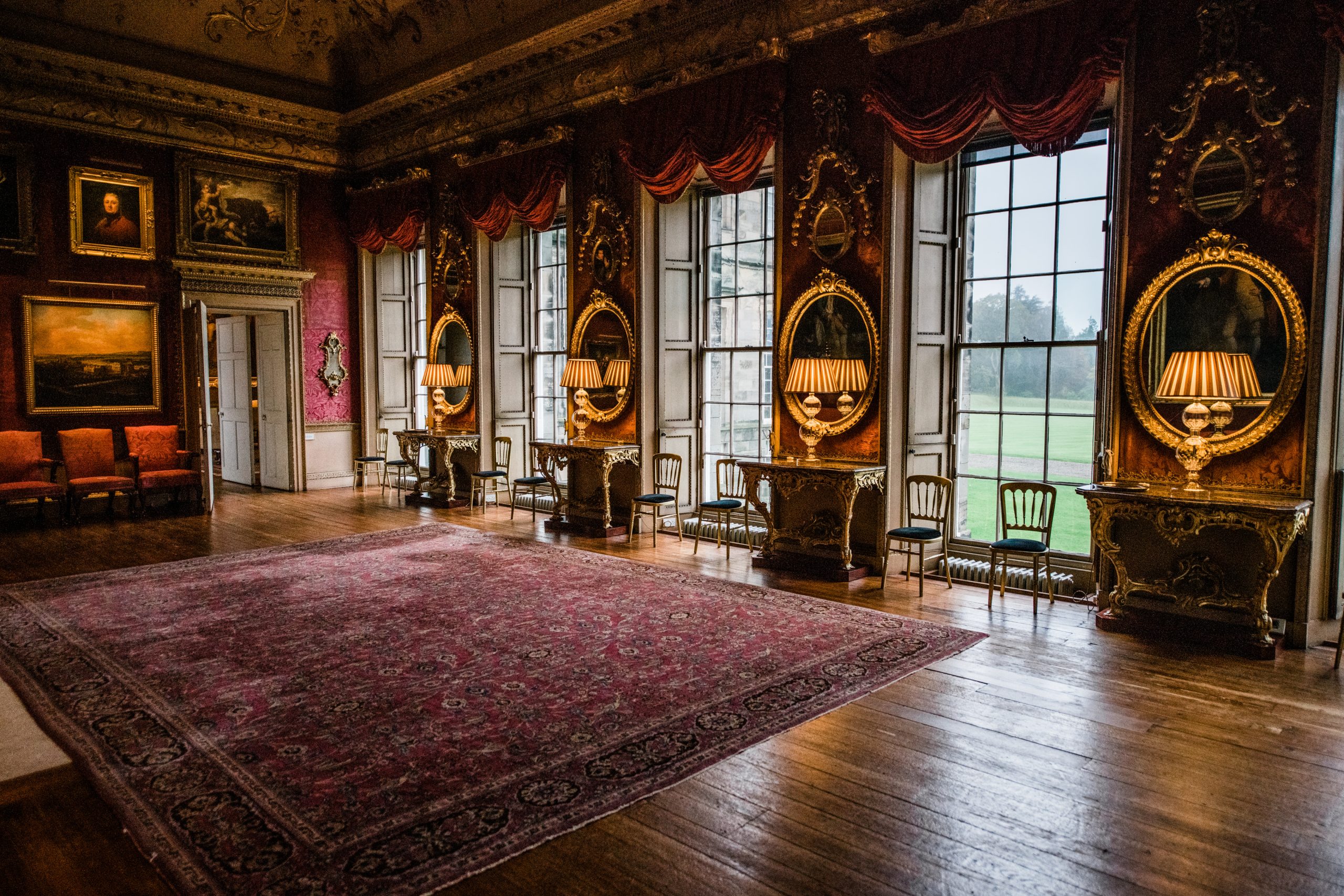 Hopetoun House interior Tina & Scott